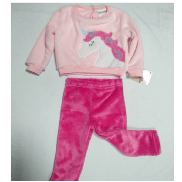 Unicorn Embroidered Set For Toddlers
